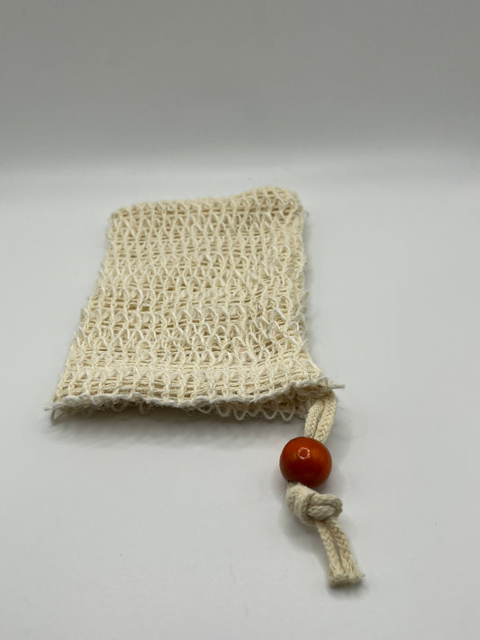 Soap Bag - Sisal |
Natural Fibre Mesh
Soap Pouch Sack